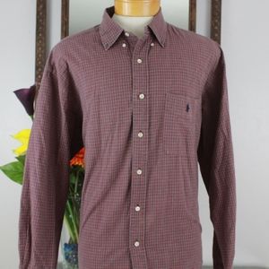 Ralph Lauren Men Blaire Checkered ButtonDown Shirt